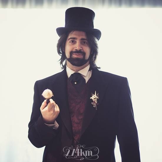 Boda de Ana y Esteve Steampunk - 274km y El Costurero Real