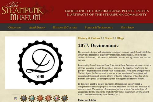 Decimononic en el Museo Steampunk