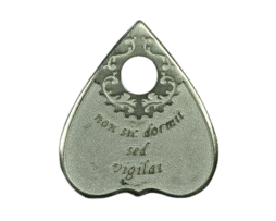 Vigilat Planchette (Edición Coleccionista) | Colgante de plata de ley de Decimononic