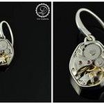 Pendientes Gamma | Pendientes steampunk de Decimononic