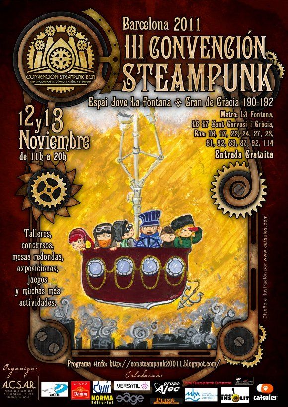 III Convención de Steampunk Barcelona 2011
