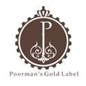 Etiqueta de oro de Poormans