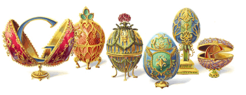 Doodle - 166º Aniversario Nacimiento de Fabergé